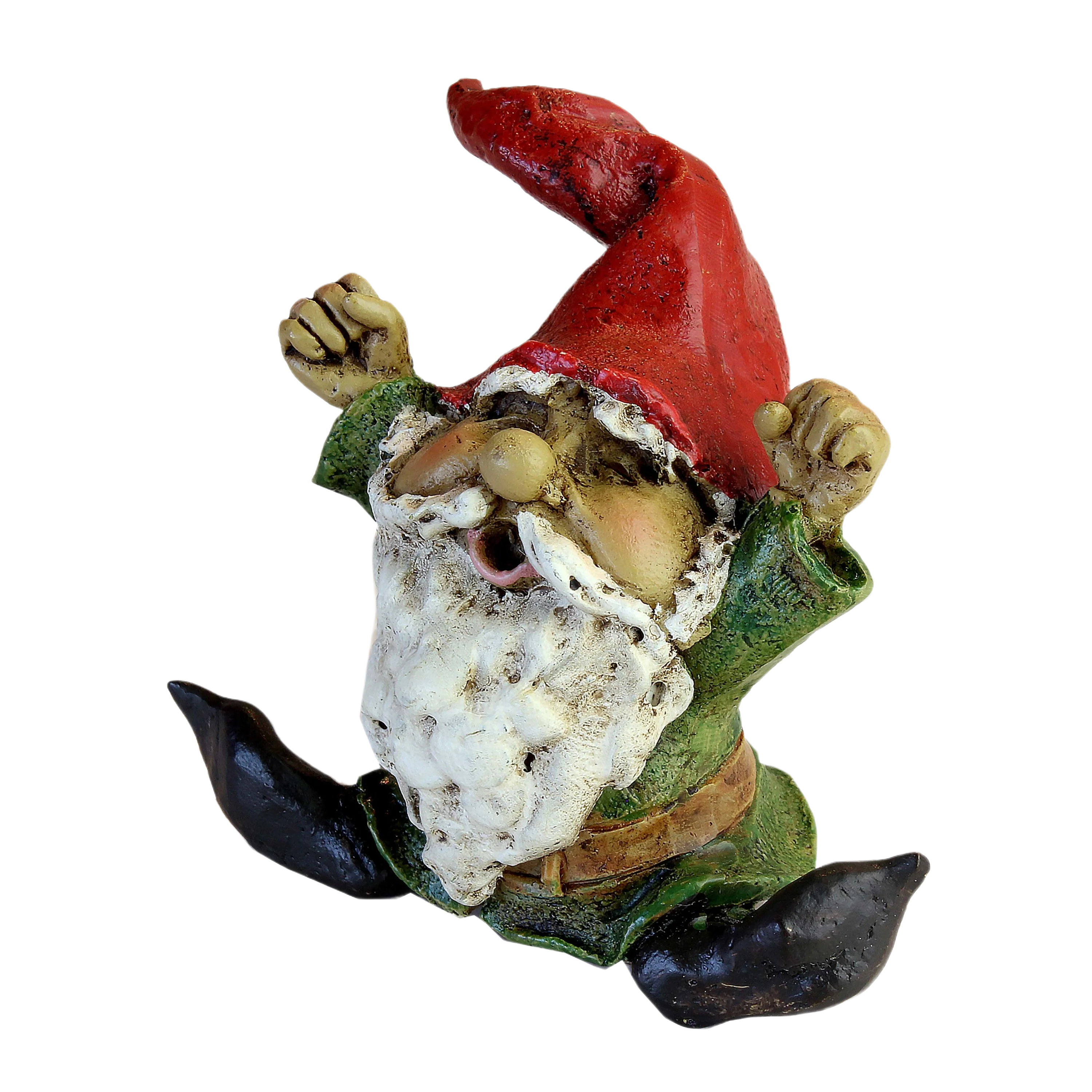 Efficient Top Land Trading Gnome Sitting Figurine High-Grade
