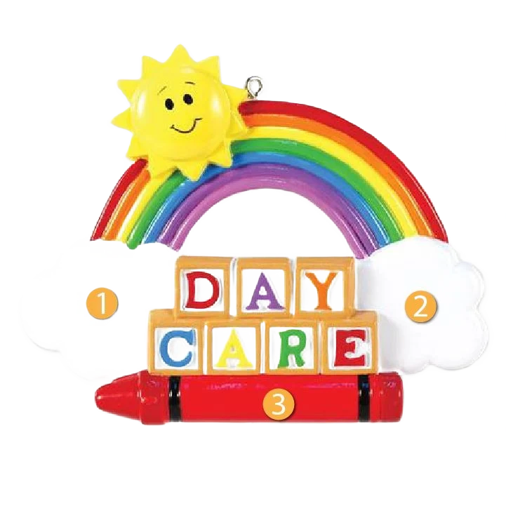 Elite PolarX Personalized Daycare Ornament Environmentally Friendly