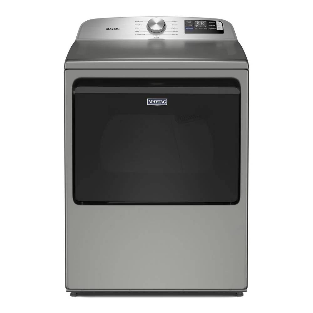 Efficient 7.4 Cu. Ft. Top Load Electric Dryer with Extra Power and Advanced Moisture Sensing High-Performance