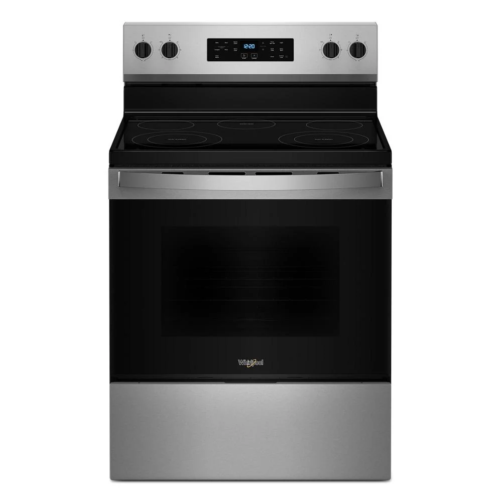 Sustainable 30-inch Electric Range with No Preheat Mode and Steam Clean Dependable