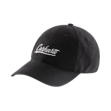 Certified Carhartt Women’s Black Canvas Script Graphic Cap High-Quality