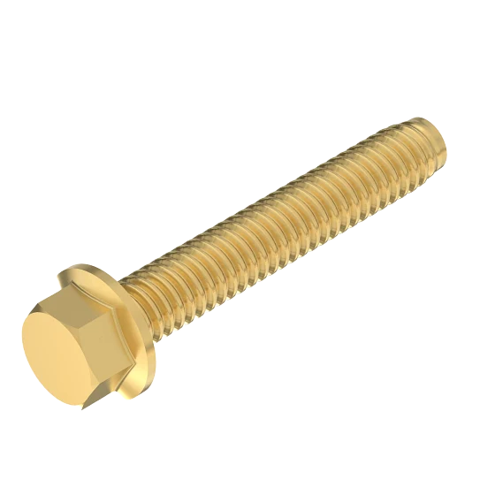Fine Crafted John Deere 19M7834 M6 X 45 Hexagonal Head Flanged Screw 5-Pack Flexible