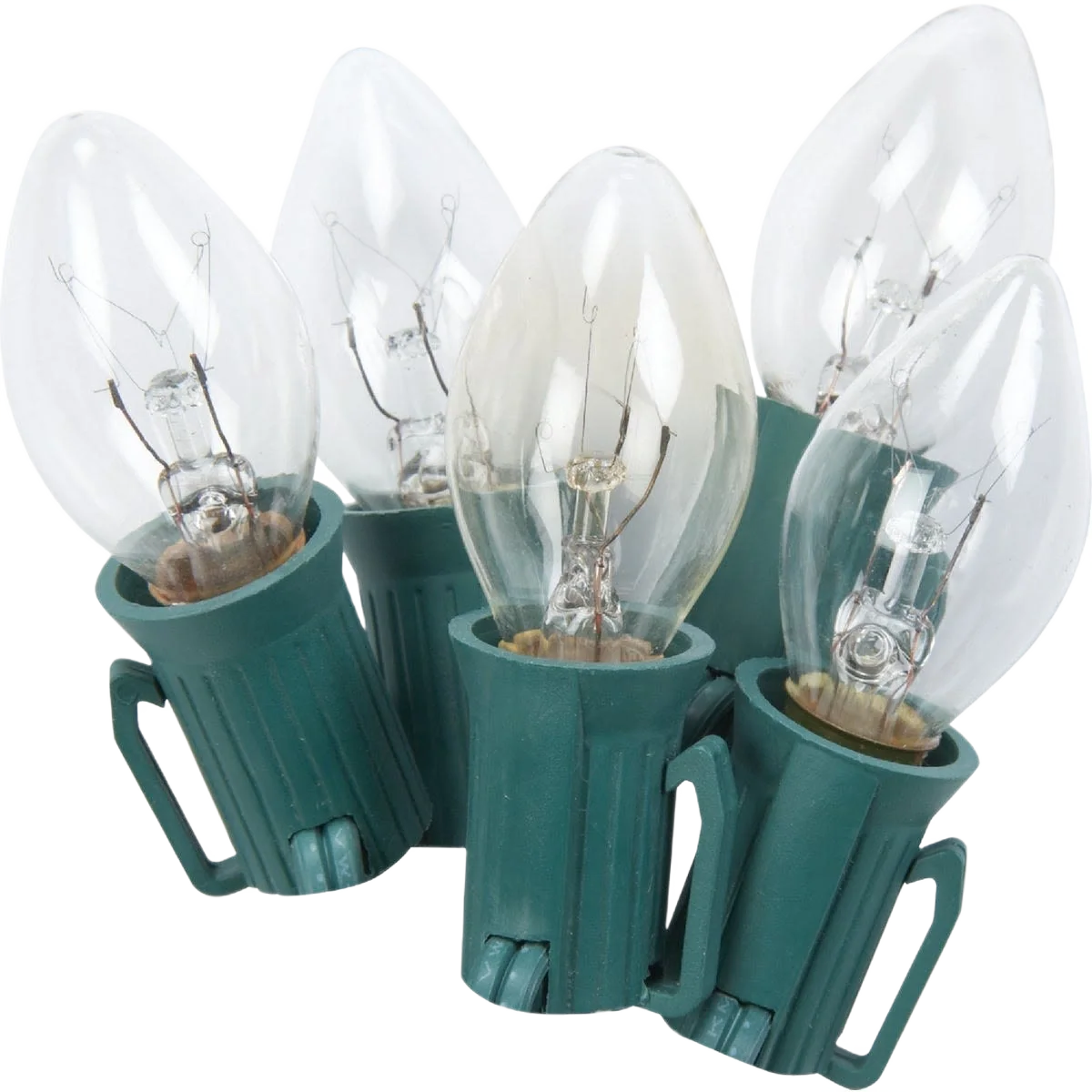 Secure J Hofert C7 Incandescent Light Set Green