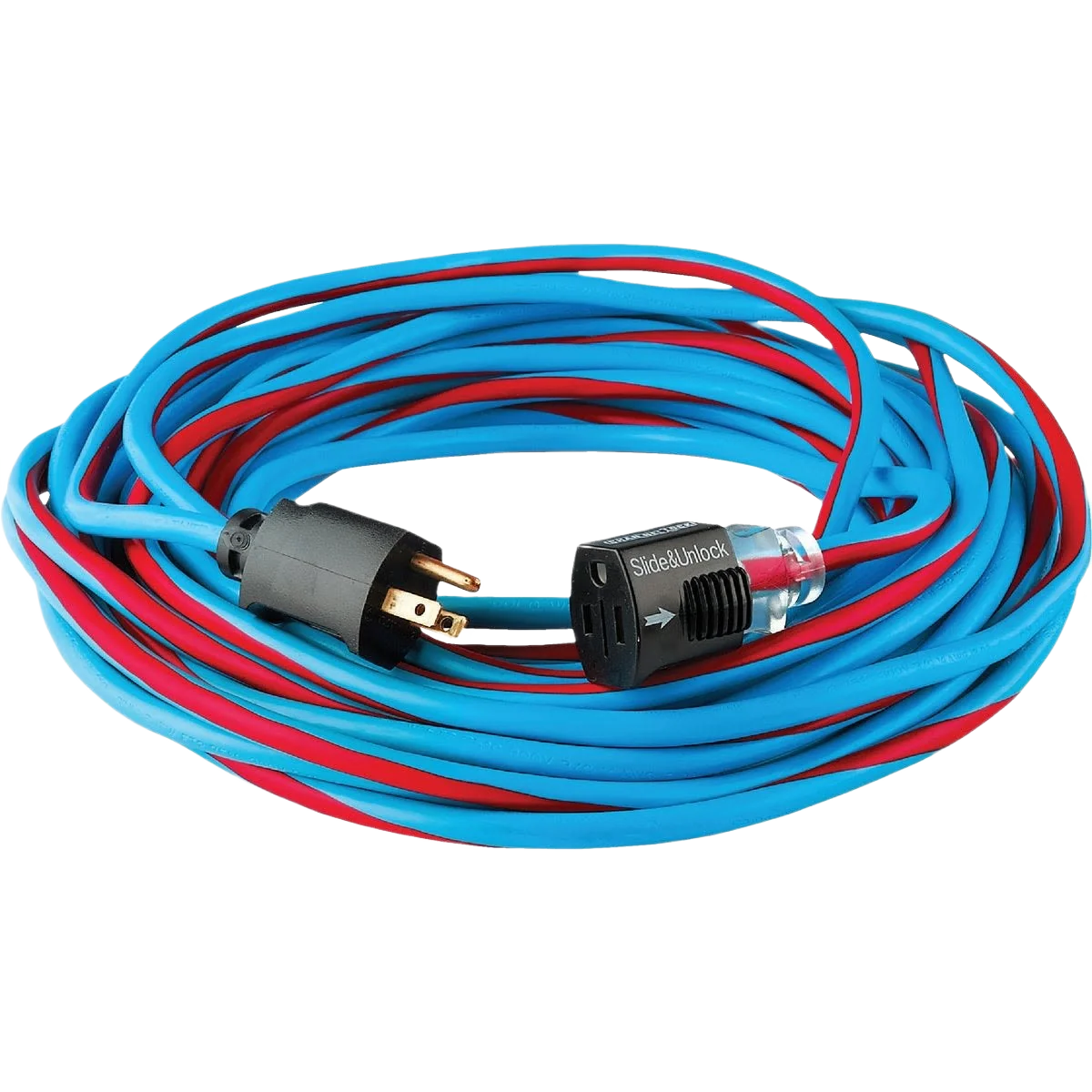 World-Class Channellock Blue Red 14 3 Extension Cord 50 ft. First-Class