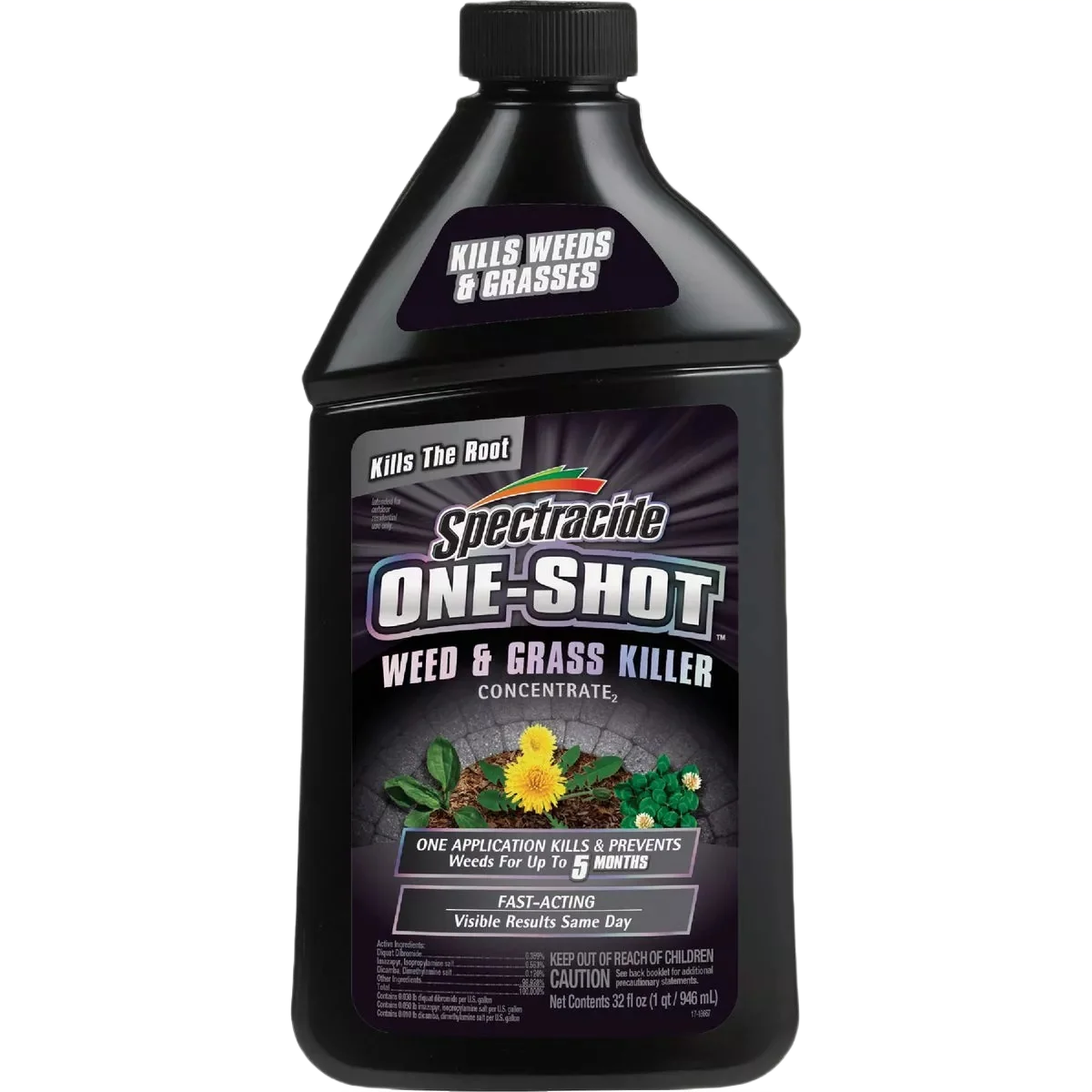 Outstanding Spectracide One-Shot 32 Oz. Concentrate Weed Grass Killer Genuine