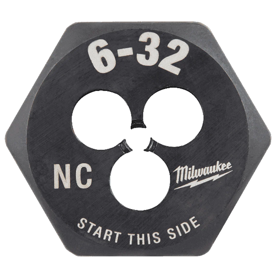 Verified Milwaukee 6-32 NC 1 Hex Threading Die Responsible