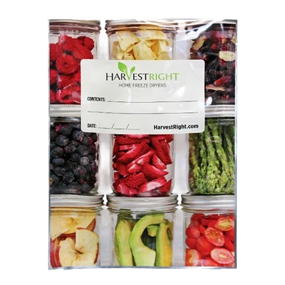 Fine Crafted Harvest Right Resealable Mylar Bags 50-Pack 10 x 14 in. Unique