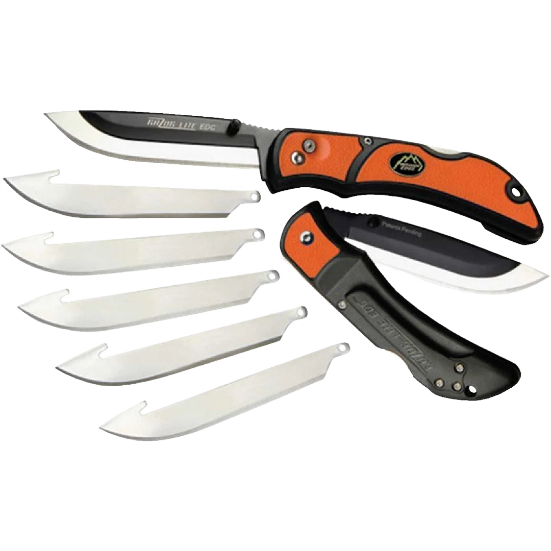 Detailed Outdoor Edge Razor-Lite Replaceable Blade 3-1 2 In. Folding Knife OB Expertly Made
