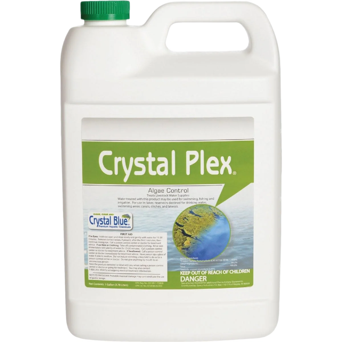 Recyclable Crystal Plex Algae Control Step 3 1 Gallon Healthy