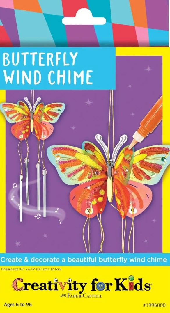 Premium Material Faber-Castell Creativity for Kids Butterfly Wind Chime Dependable