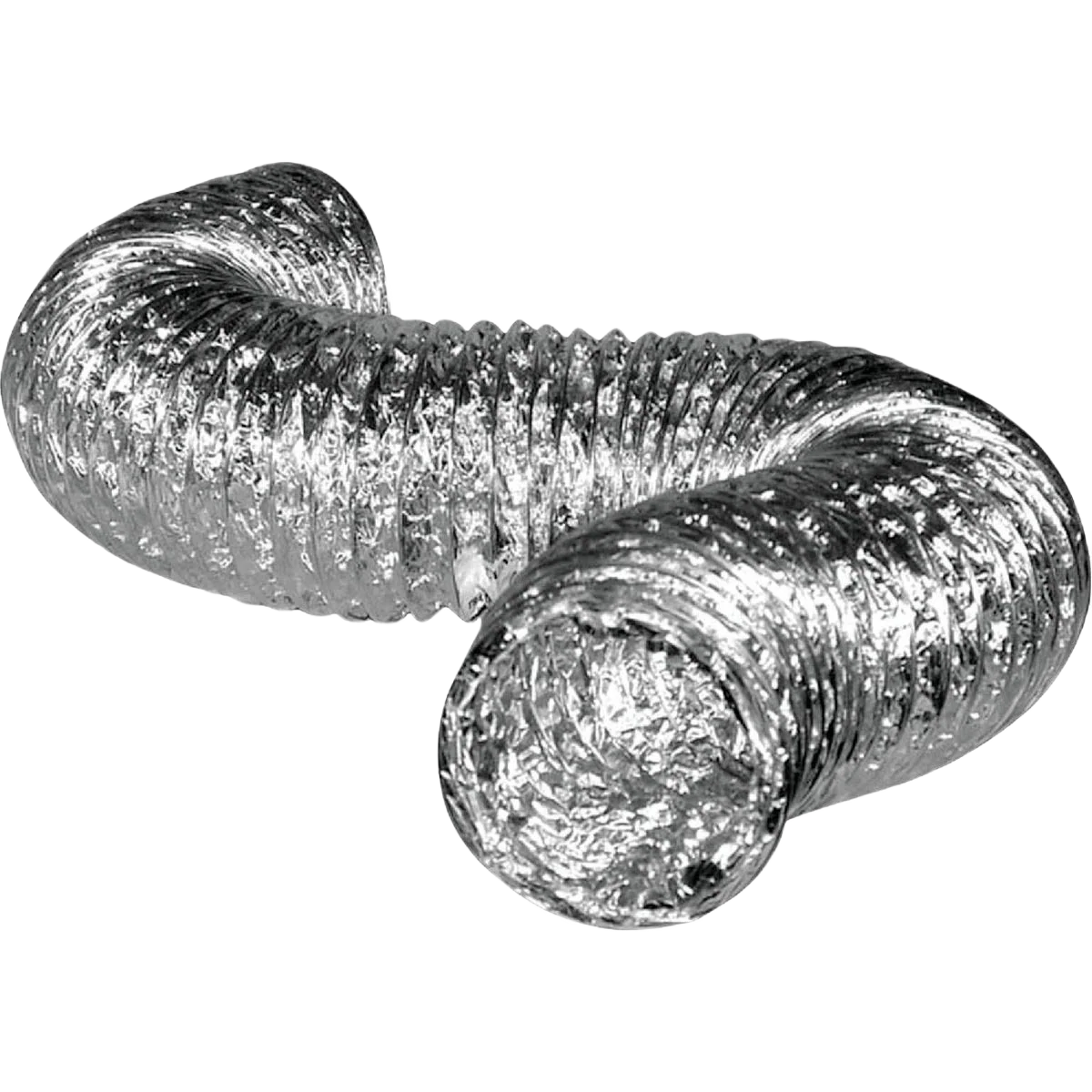 Prestigious Dundas Jafine Aluminum Foil Flexible Ducting 4 in. x 25 ft. Reusable