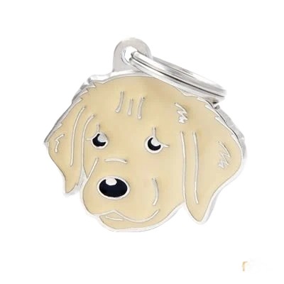 Efficient MyFamily Golden Retriever ID Tag Innovative