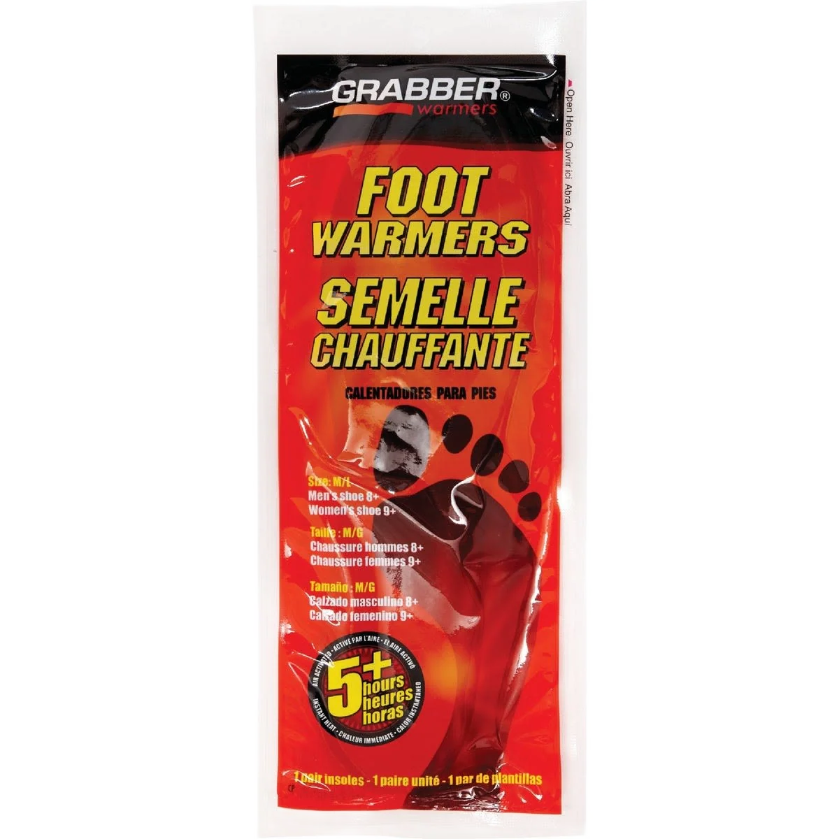 Stylish Grabber Foot Warmer Pure