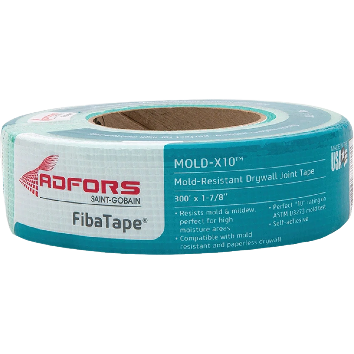 Detailed FibaTape Mold Mildew-Resistant Joint Drywall Tape 1-7 8 in. x 300 ft. Fine