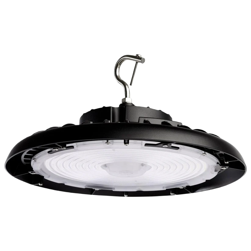 Solid Satco 240 Watt UFO LED Black High Bay High-End