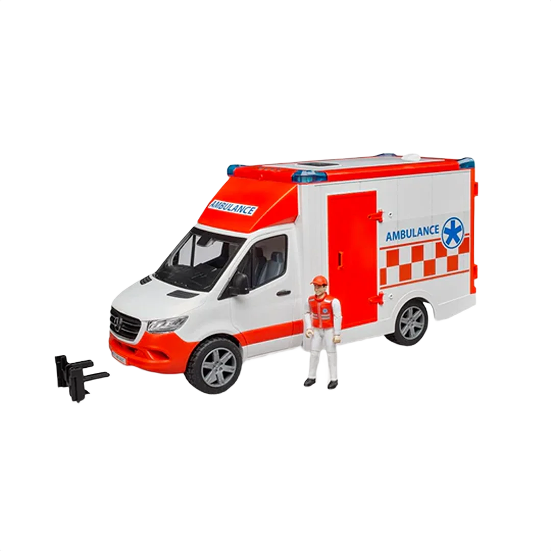 Innovative Bruder MB Sprinter Ambulance w Driver Healthy