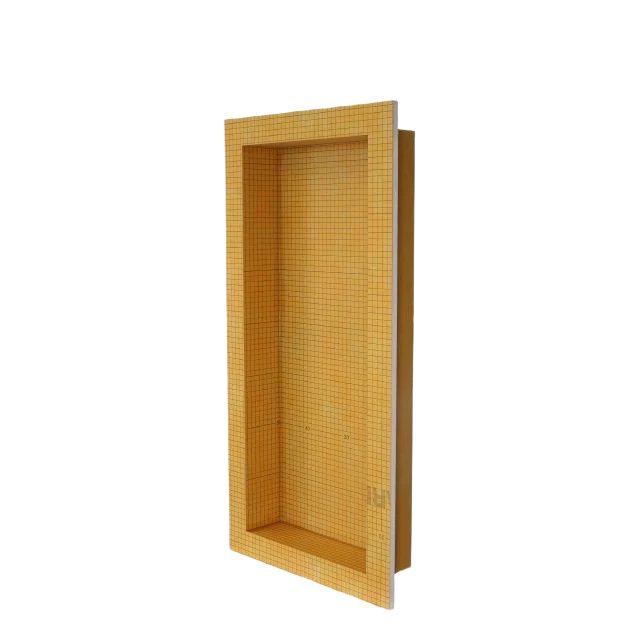 Stylish Schluter Kerdi-Board Shower Niche 12 in. x 28 in. 1 Shelf Reliable