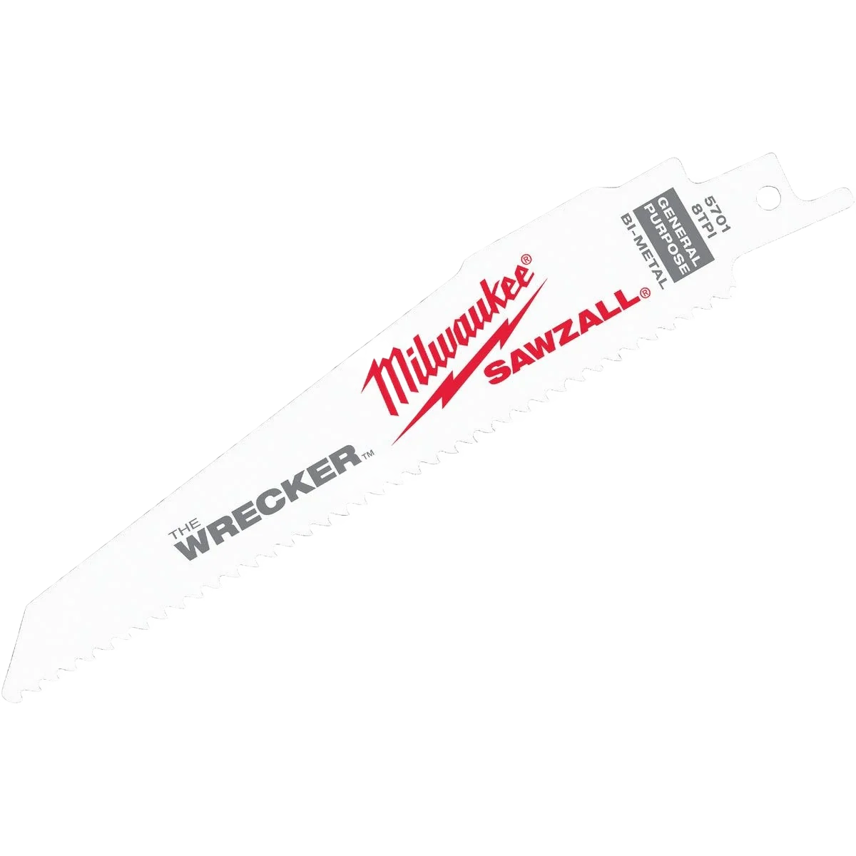 Functional Milwaukee SAWZALL® WRECKER™ 6 7 11-TPI Blades 5-Pack Environmentally Friendly