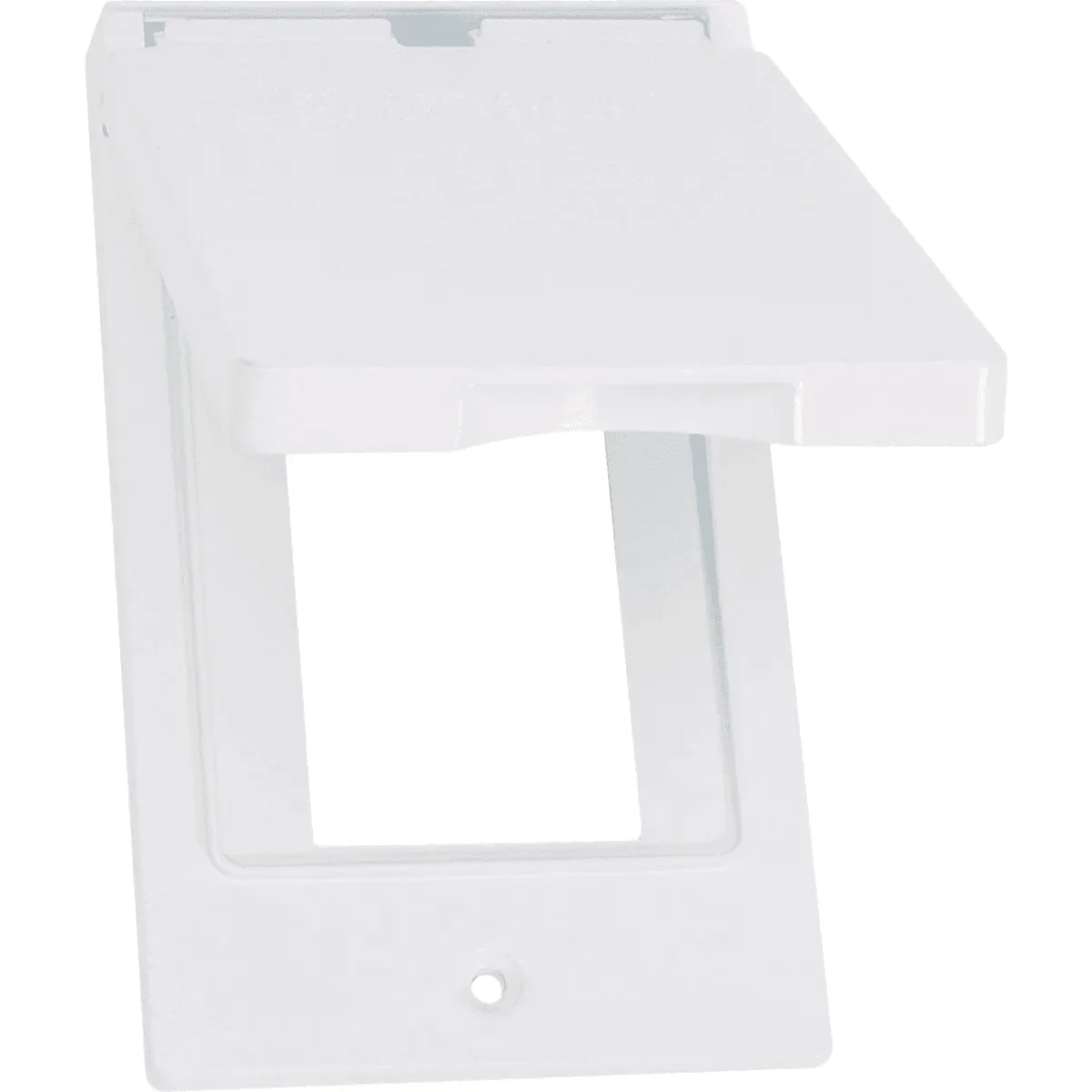 Next-Generation Southwire Single Gang Vertical White Weatherproof GFCI Cover Recyclable