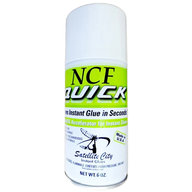 Soft Satellite City NCF Quick Aerosol CA Glue Accelerator 6 oz. World-Class