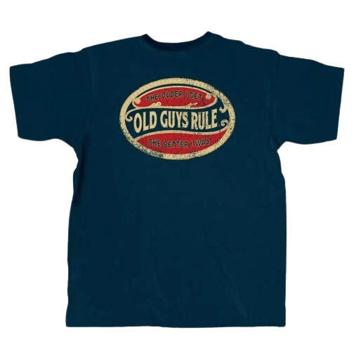 Modern Old Guys Rule Men’s Large Older I Get Shirt Easy-to-Use