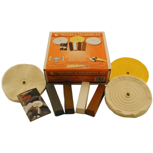 Powerful Enkay 6 in. Buffing and Polishing Kit Original