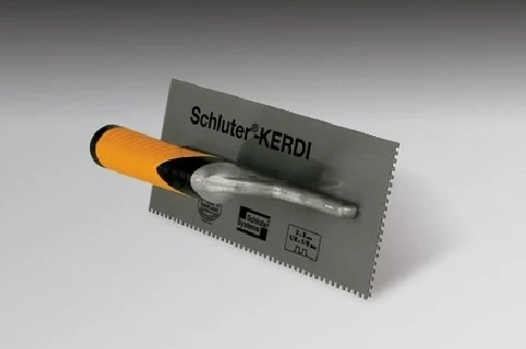Healthy Schluter Kerdi Trowel 1 8 X 1 8 Square Notch TRL-KER6 High-Grade