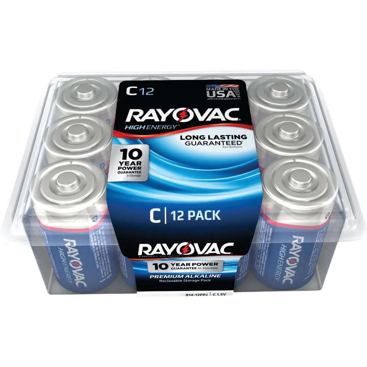 Excellent Ray-O-Vac High Energy C Alkaline Battery Comfortable