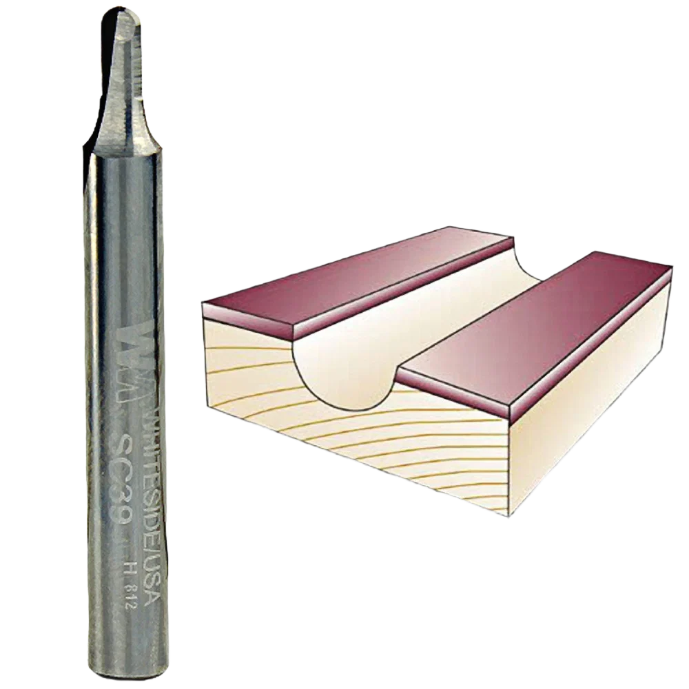 Healthy Whiteside Core Box Bit 1 4 in. SH x 1 16 in. R x 1 8 in. CD Premium