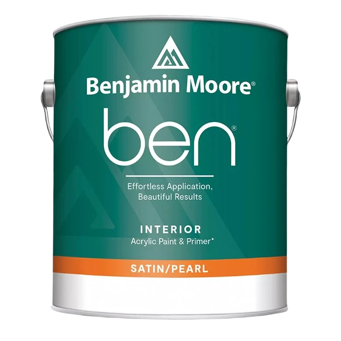 Innovative Benjamin Moore Ben Satin Pearl Interior Base 3 1 gallon Traditional