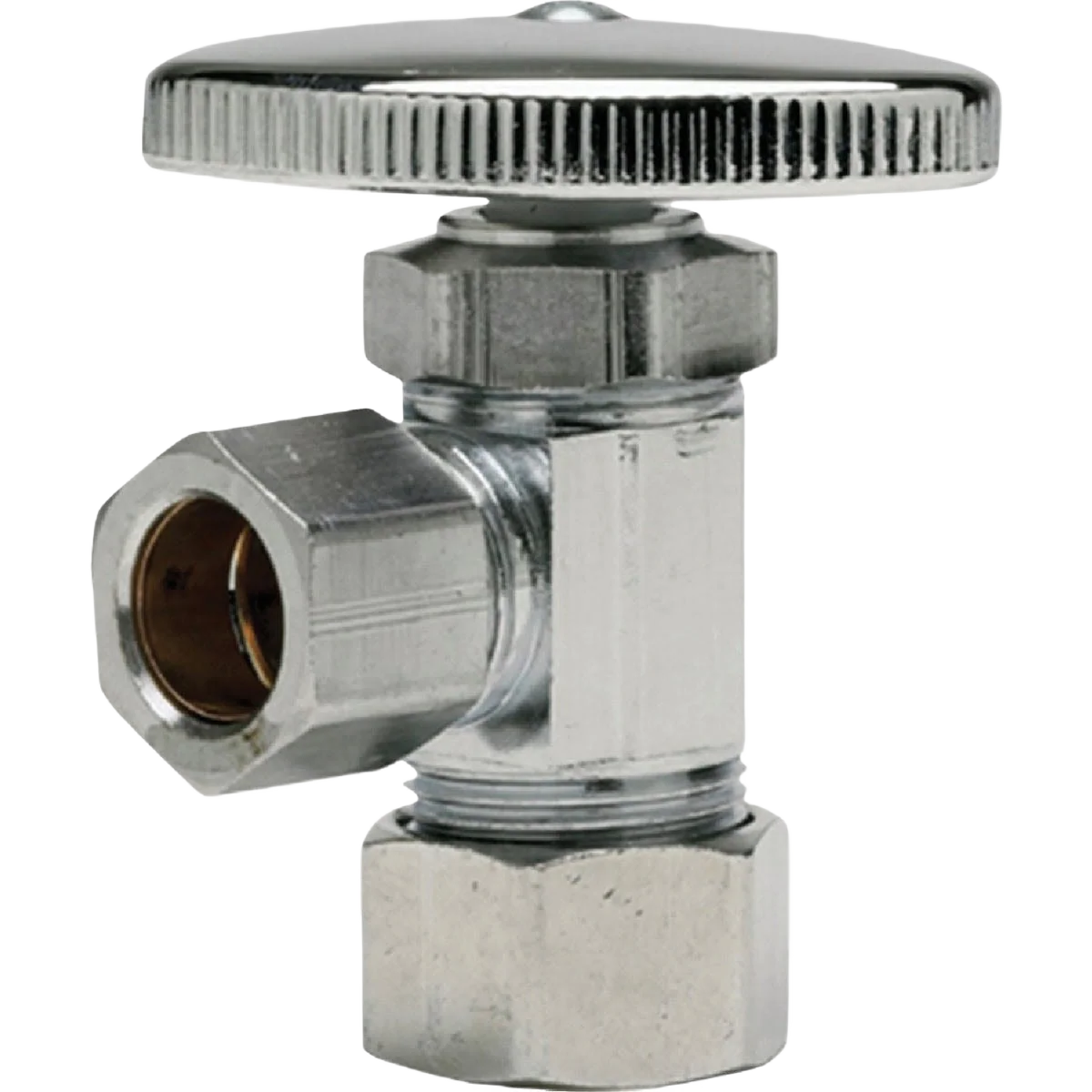 High-End ProLine Quarter Turn Angle Valve 5 8 In. FIP x 3 8 In. C Effective