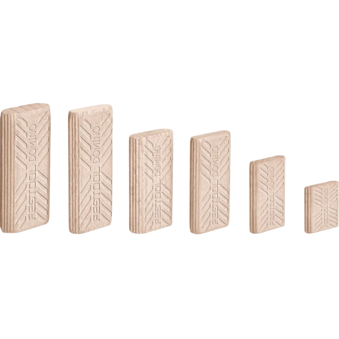 Green Festool 494942 10mm x 50mm Beech Domino Tenons 85 ct Premium