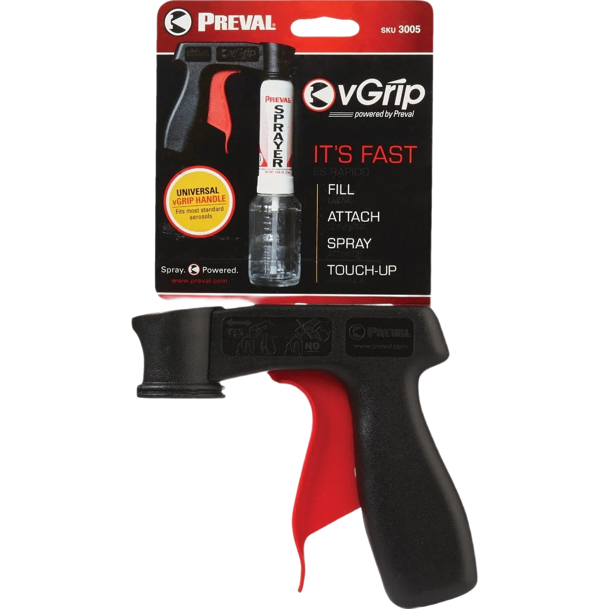 Sustainable Preval Vgrip Universal Paint Sprayer Handle Luxury