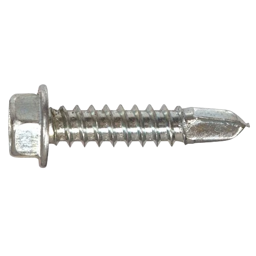 Solid Hillman 12-14 X 1-1 2 In. Hex Washer Head Self Drilling Screw Functional