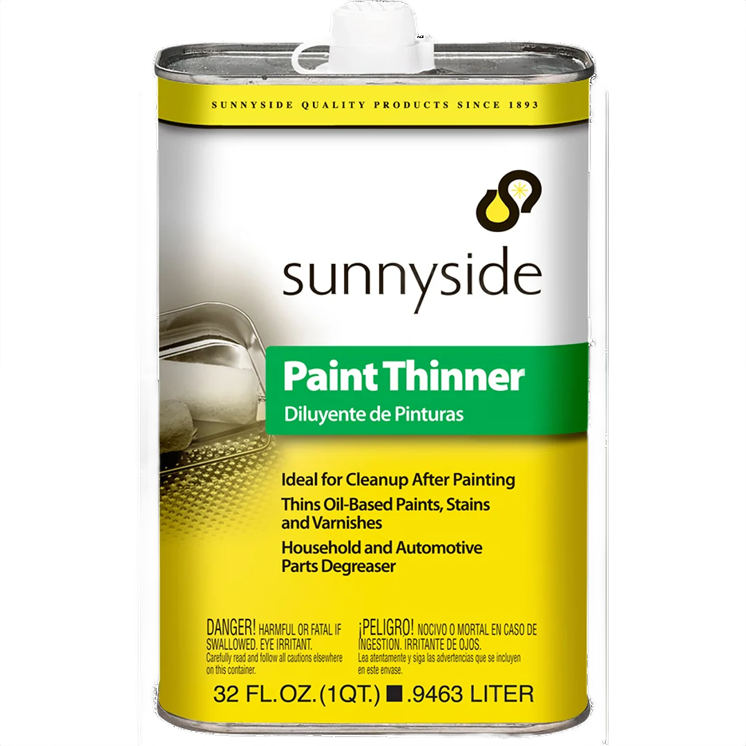 Detailed Sunnyside Paint Thinner LVP 1 Qt Reusable