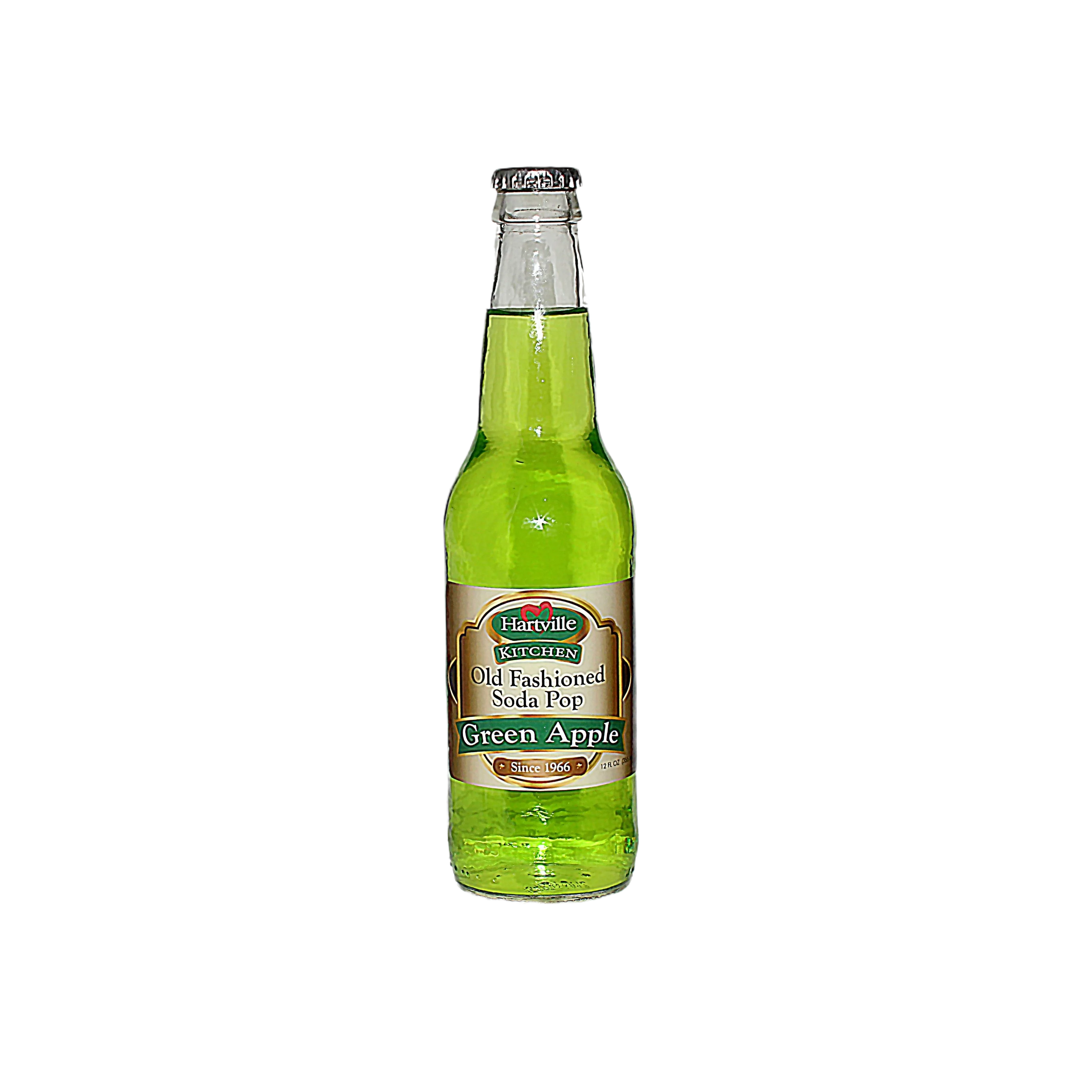 Trendy Hartville Kitchen Old Fashioned Green Apple Soda 12 oz. Smooth