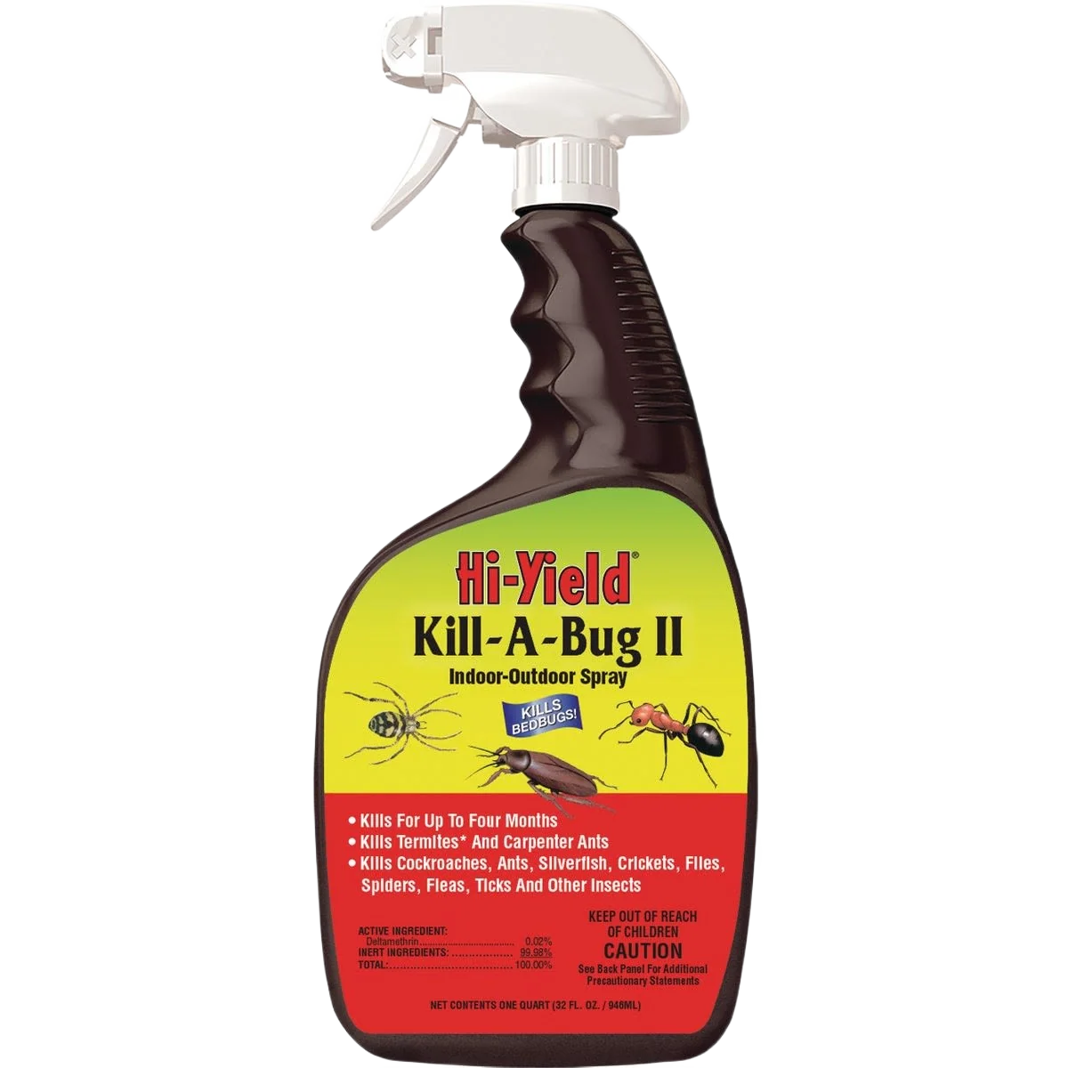 Genuine Hi-Yield Kill-A-Bug II Insect Killer Spray 32 oz. Long-Lasting