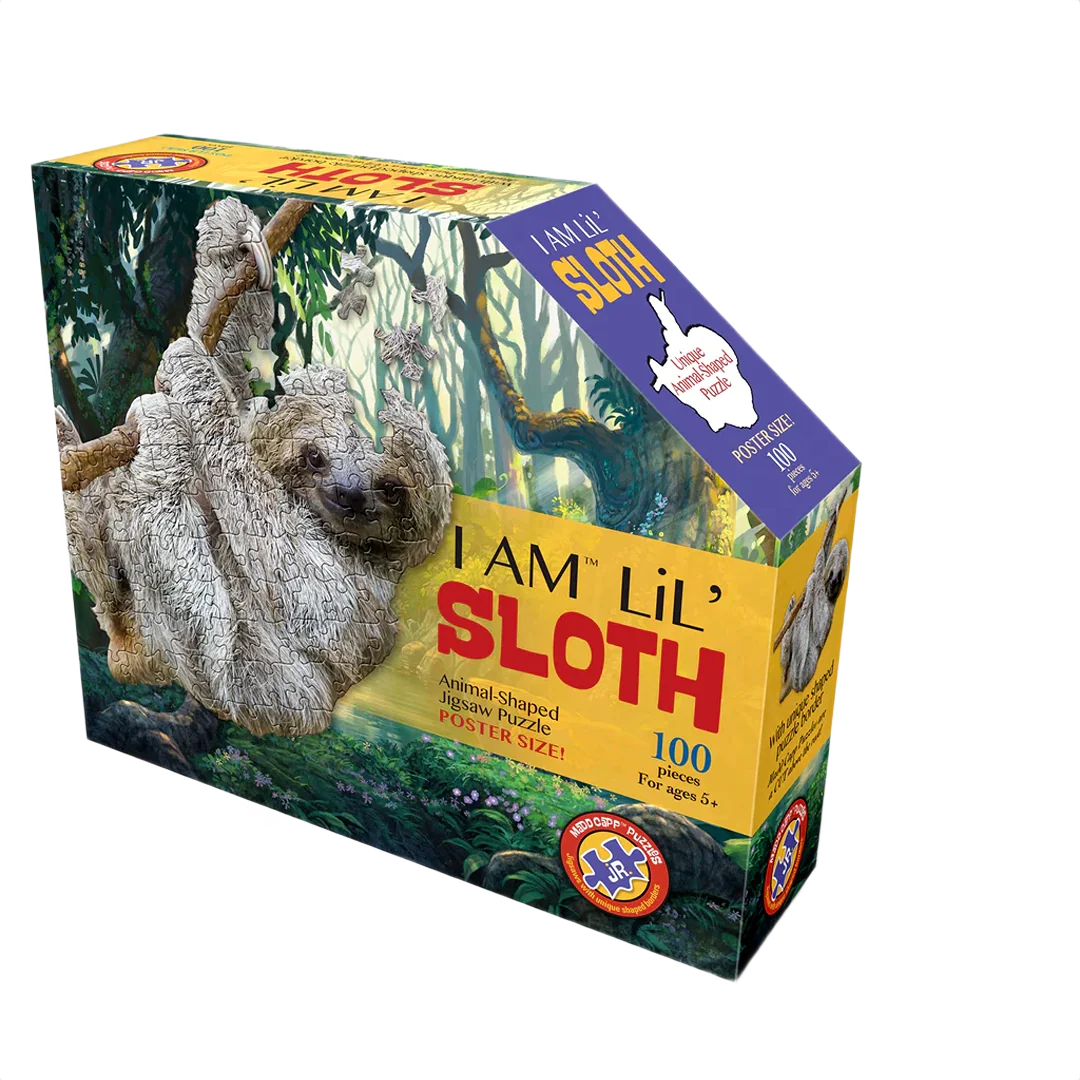 Efficient Madd Capp I Am Lil’ Sloth Puzzle 100 Pc Innovative