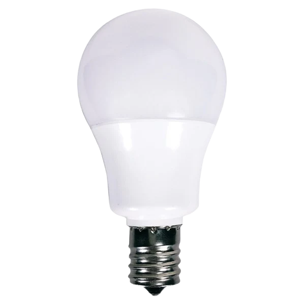 Healthy Satco 5.5 Watt A15 LED 3000K E17 Intermediate Base Light Bulb Relaxed