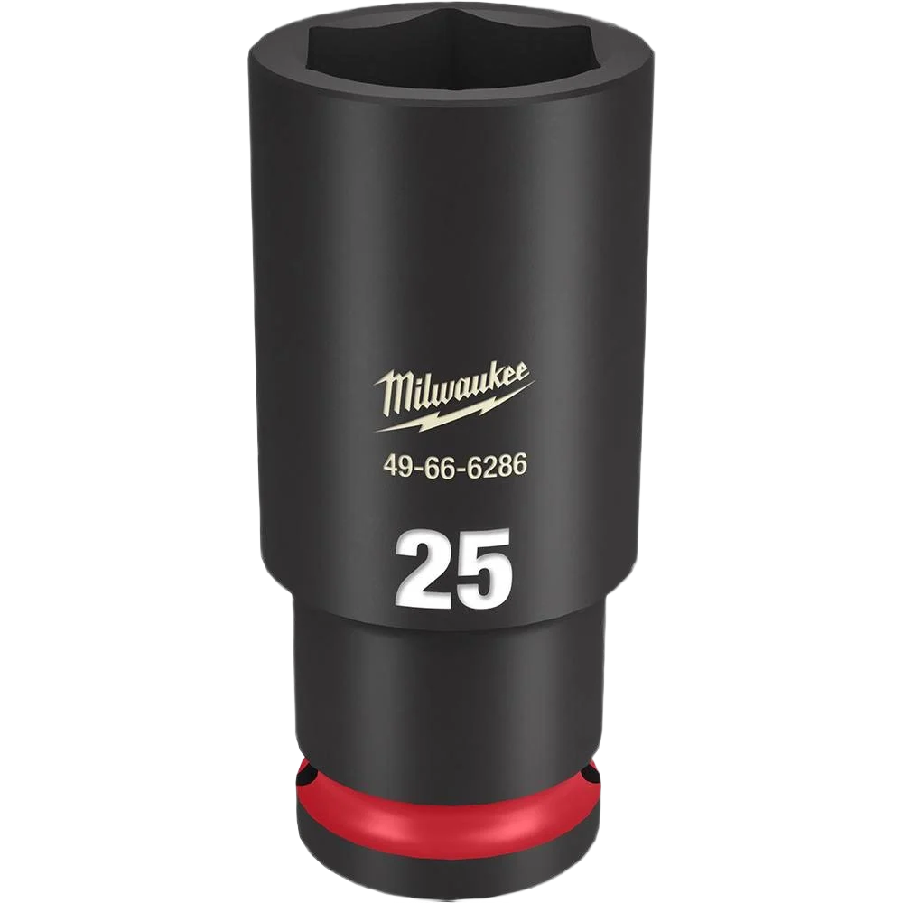 Exceptional Milwaukee SHOCKWAVE™ Impact Duty™ 1 2 Drive 25-mm Deep 6 Point Socket Official