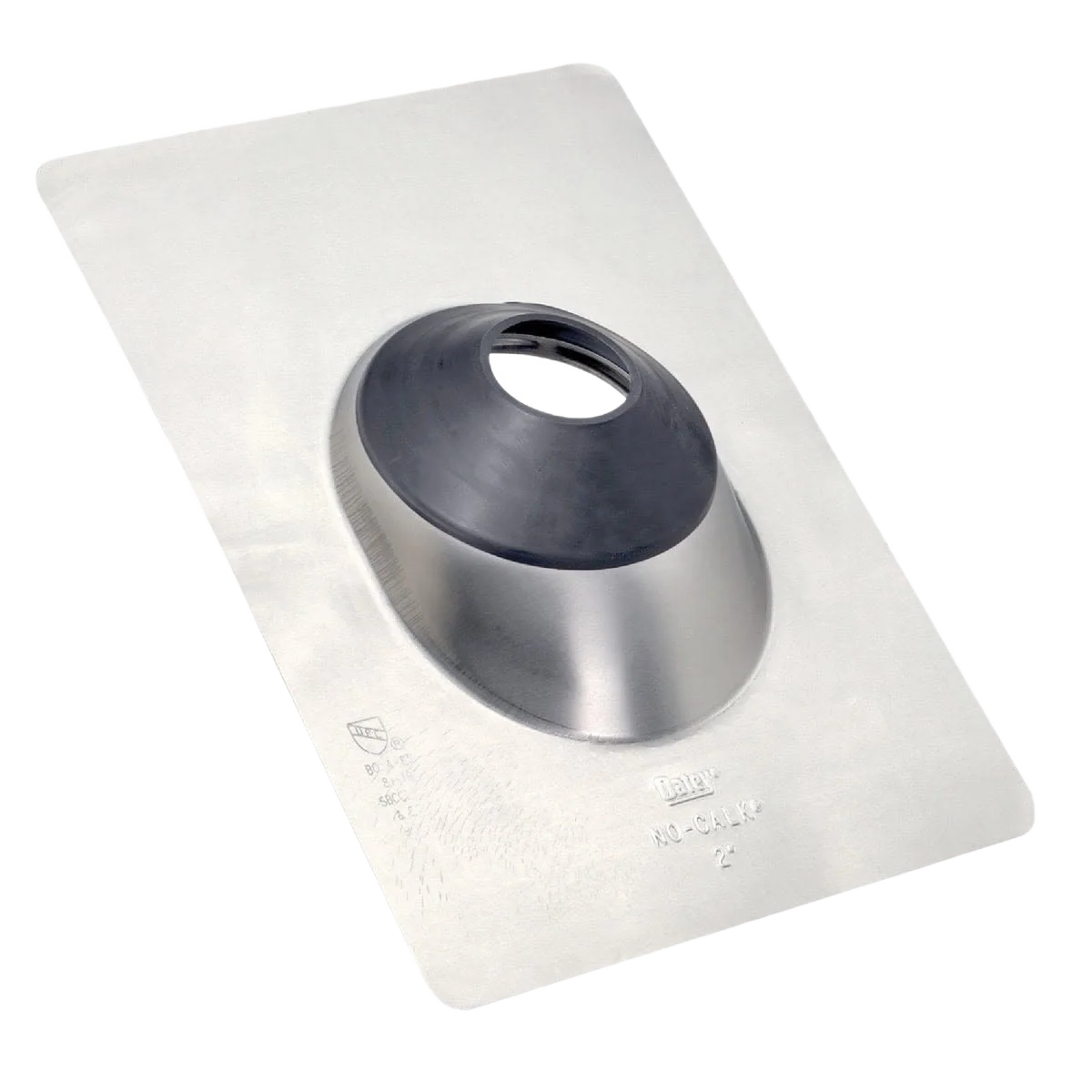 Breathable Oatey No-Caulk 2 In. Aluminum Base Pipe Flashing Secure