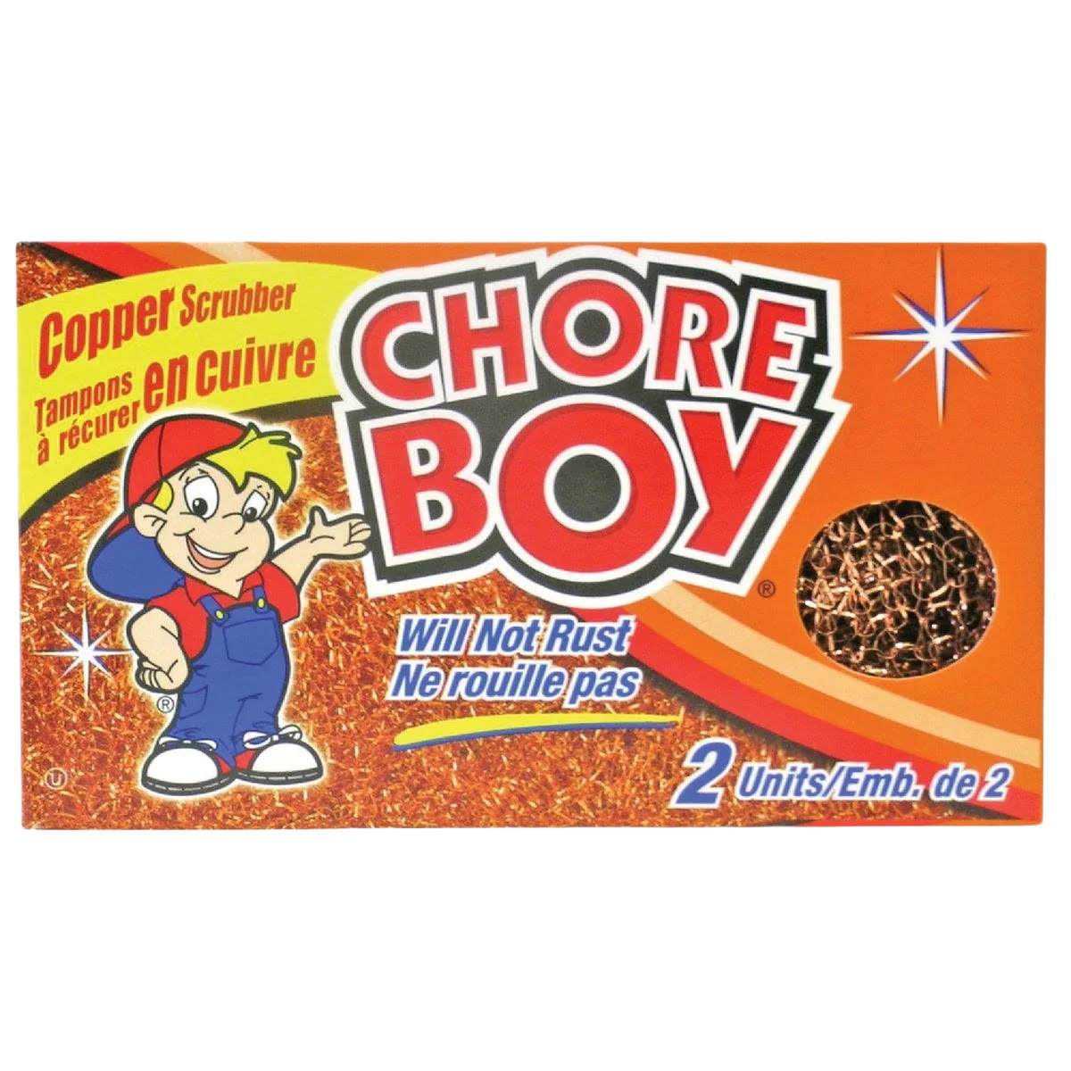 Smooth Chore Boy Copper Scouring Pad Practical