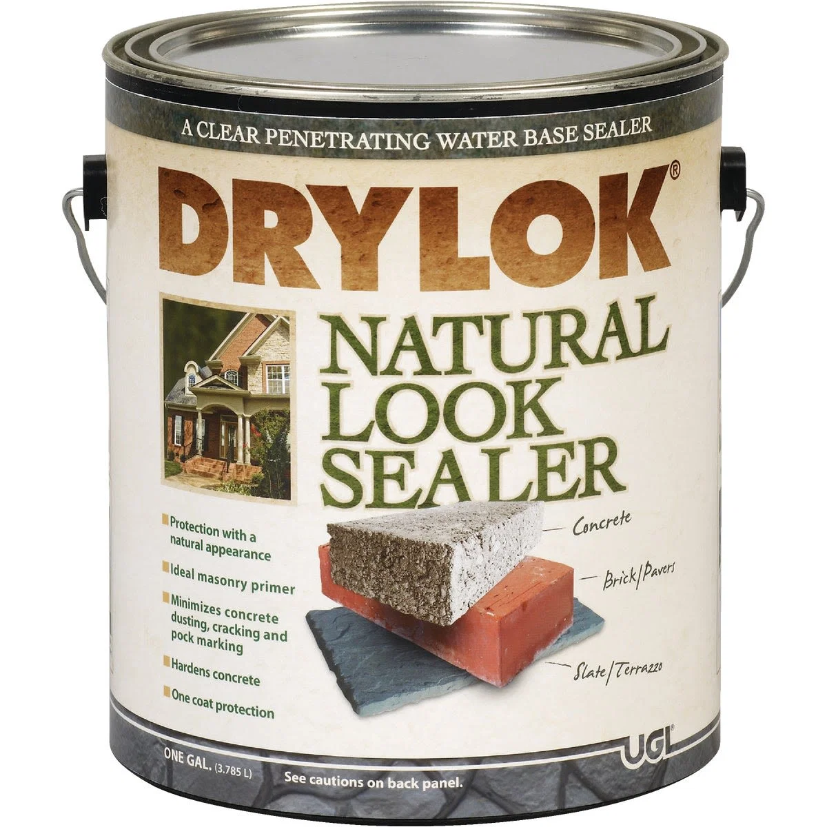 High-Performance DRYLOK Latex Clear Natural Look Concrete Sealer 1 Gallon Specialty