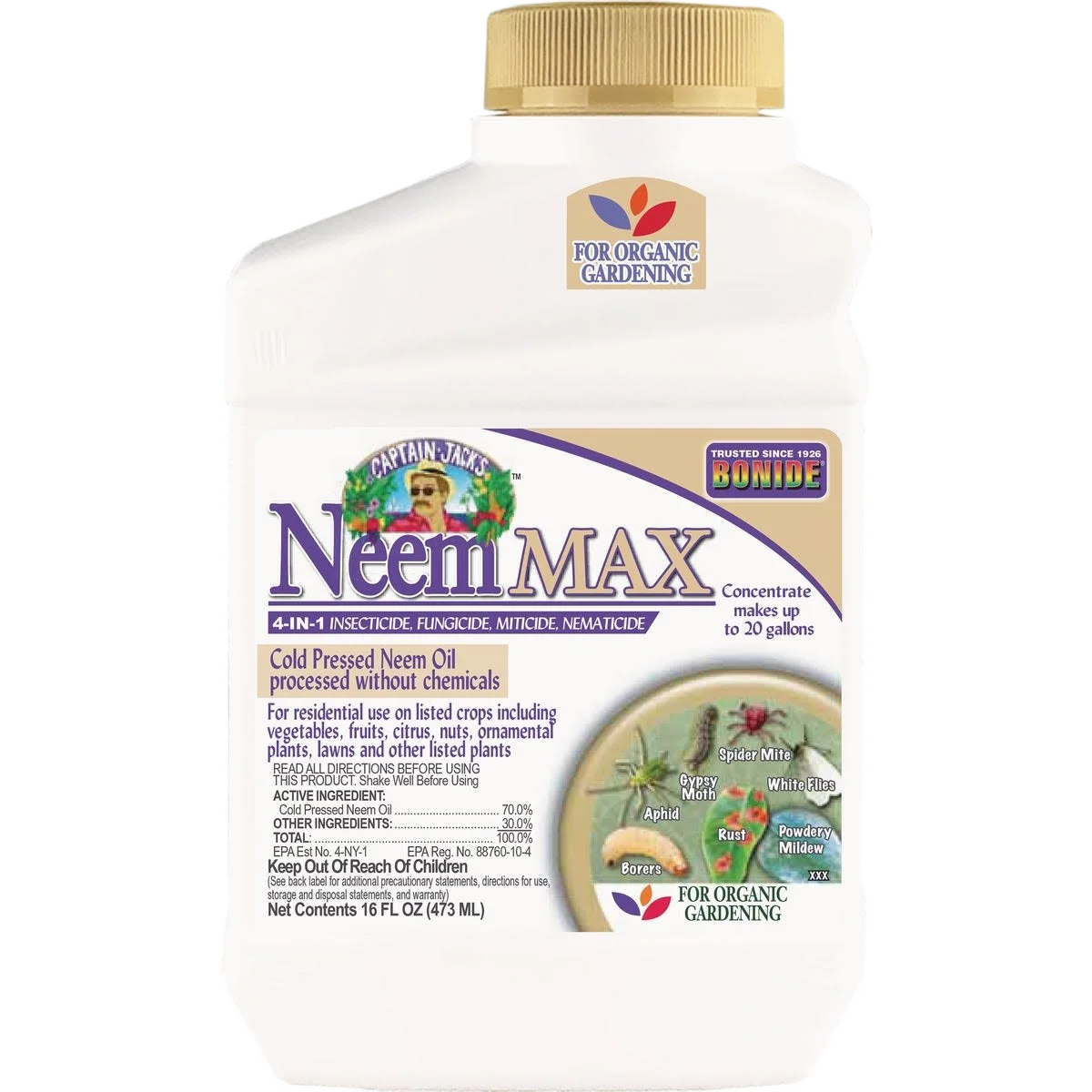 Prestigious Bonide Neem Oil Insect Disease Killer 1 Pint Premium Material