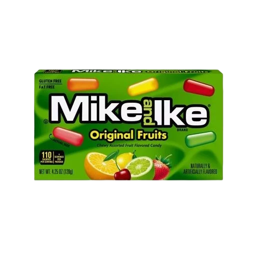 Official Mike and Ike Fruits – 4.25 oz. Trendy