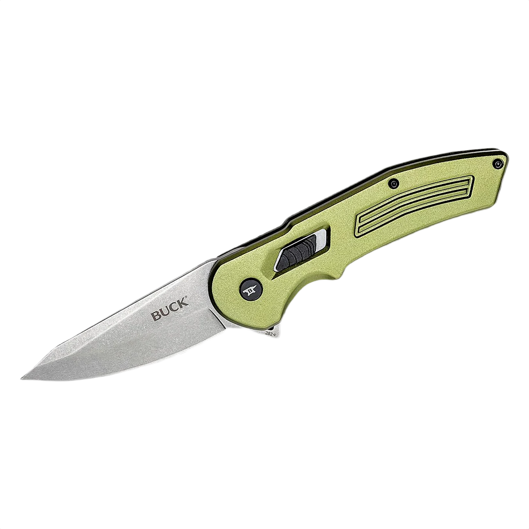 Carefully Designed Buck Knives 262 Hexam Assist Green Verified