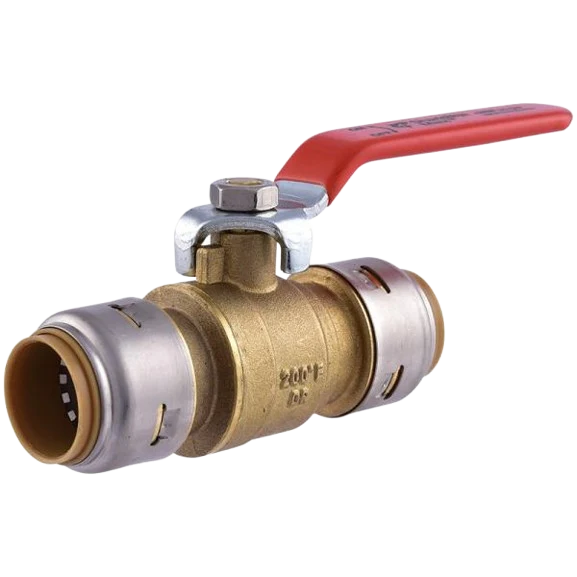 Healthy SharkBite Max 3 4 Brass Push-Fit Ball Valve High-Grade