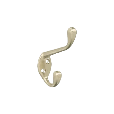 First-Class Amerock Noble Two Prong Golden Champagne Decorative Wall Hook Official