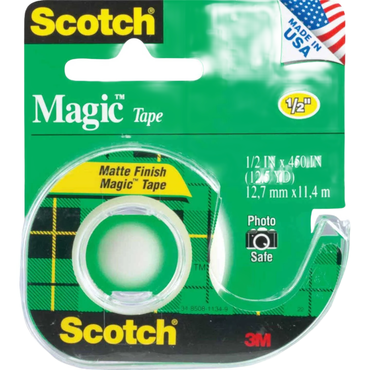 User-Friendly Scotch Transparent Tape 1 2 in. x 450 in. Sustainable