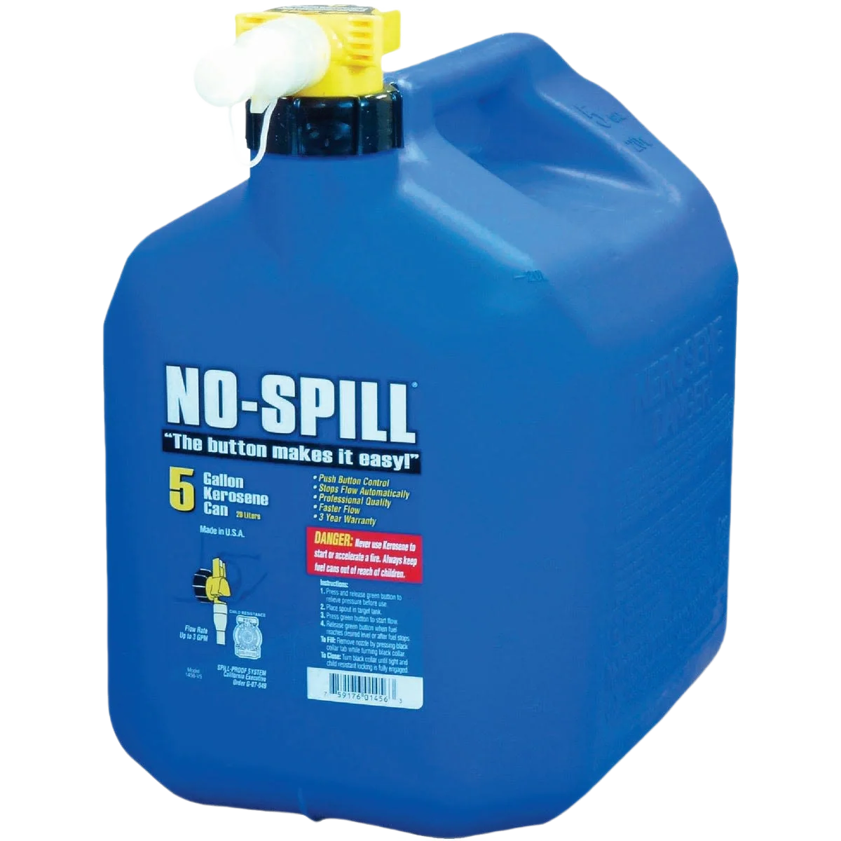 Modern No-Spill Fuel Can Practical